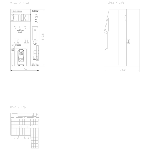 SIMATIC ET 200S IM 1513 PN HF