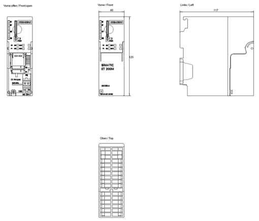 SIMATIC ET 200M IM 1534 PN ST For up to 12 IO modules