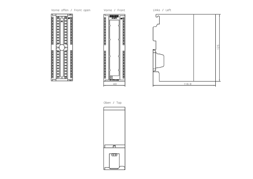 SIMATIC S7300 SM 331 AI TC 6x16 bit Isolated