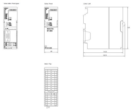 SIMATIC S7300 CPU 312 32 KB