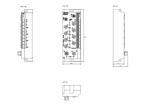 SIMATIC ET 200eco PN 8AI 4 UI  4 RTDTC 8x M12
