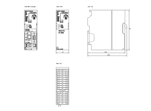 SIMATIC S7300 CPU 315F2 PNDP 512 KB