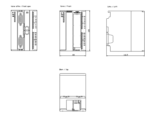 SIMATIC S7300 FM 351 2 channels For rapid traversecreep speed drives