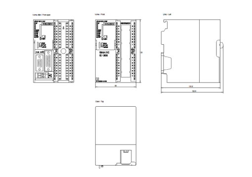 SIMATIC S7300 CPU 313C2 PtP 16DI16DQ 128 KB