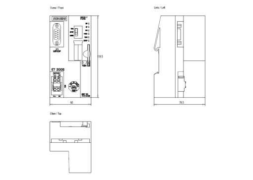 SIMATIC ET 200S IM 1517 FCPU 192 KB