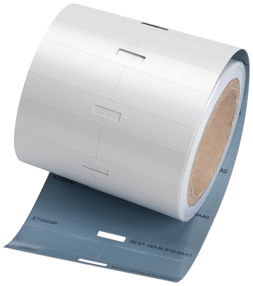SIMATIC ET 200SP Labeling strips foil light gray Role of 500 strips