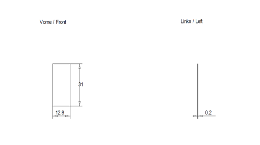 SIMATIC ET 200SP Labeling strips foil light gray Role of 500 strips