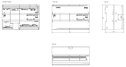 SIMATIC S71200 CPU 1217C DCDCDC 14DI  10DQ  2AI  2AQ