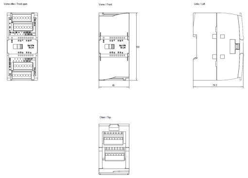 SIMATIC S71200 SM 1278 4xIOLink master
