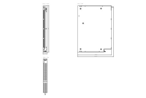 SIMATIC S7400 SM 431 AI UIR 8x14 bit Cycle time 0416 ms