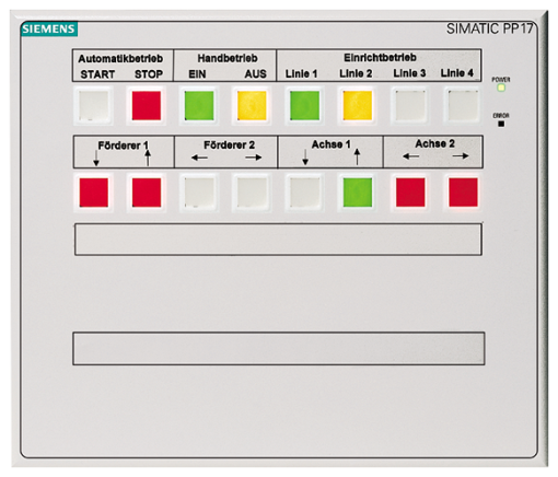 SIMATIC HMI PP17I