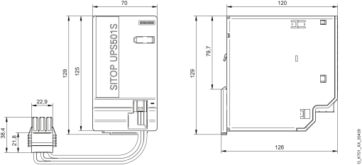 Expansion module SITOP UPS501S 5 kW for UPS500S 25 kW and 5 kW