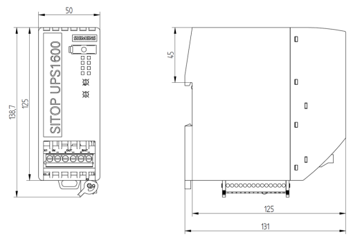 Uninterruptible power supply SITOP UPS1600 24 V DC20 A