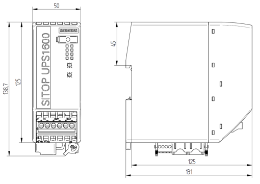 Uninterruptible power supply SITOP UPS1600 24 V DC20 A with IEPN