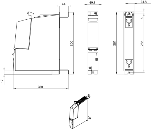 SIMATIC S71500 CPU 1507D TF Multiaxis system