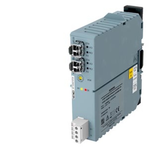 SICAM A8000 CI8533 is an Ethernet expansion module with two fibreoptic inte