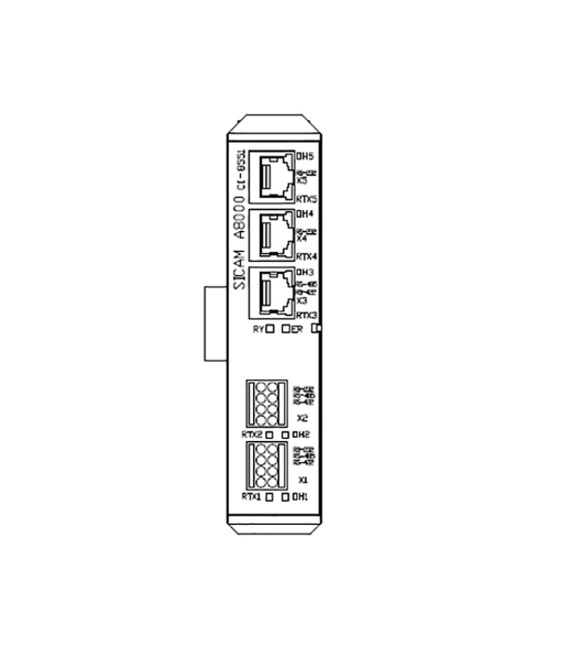 CI8551 COM INTERFACE 5X SERIAL 2X RS232 RJ45 1W5VDC 1X RS485 RJ45 2X 