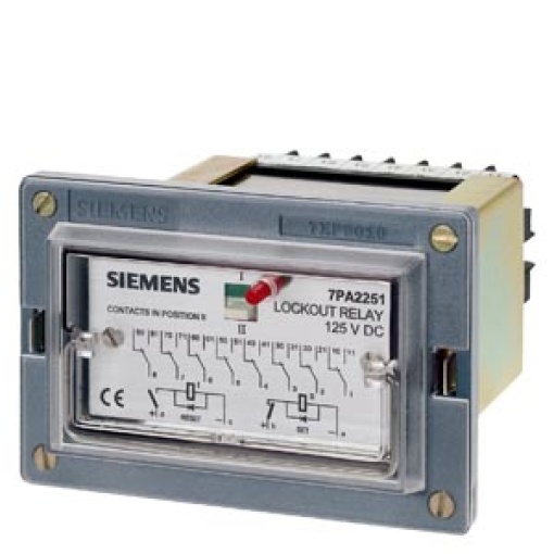 FAST LOCKOUT RELAY 8 CHANGE OVER CONTACTS OPERATING TIME 10MS AUXILIARY VOLT