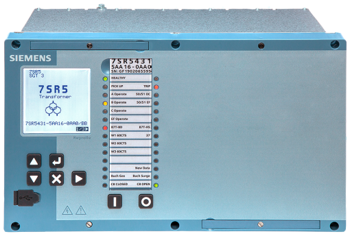 Transformer protection 3 windings 12 Current tr 24 BI 10 BO Standard int