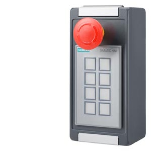 SIMATIC HMI Fixing element IP65 with emergency stop suitable for KP8F