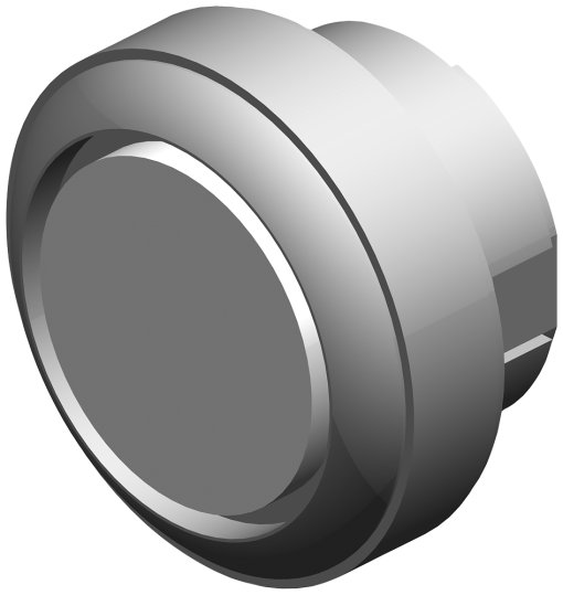 SIMATIC HMI Safety pushbutton for Extension Unit 2 NO contacts
