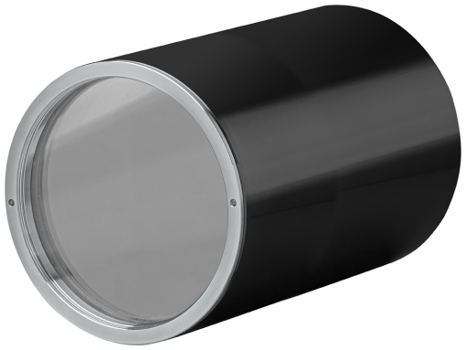 MV500 protective barrel glass red long for MV500 devices