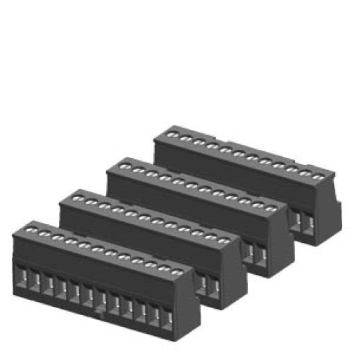 SIMATIC S71200 Tinplated joint block 12 pins pushin PU 4