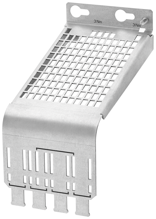 SINAMICS SHIELD CONNECTION SHEET FOR 100mm45A60A MOTOR MODULES INTERNAL AIR 