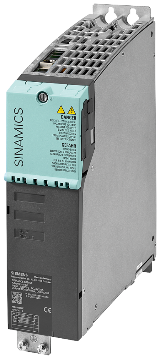SINAMICS S120M ADAPTER MODULE 600 FRAME SIZE BOOKSIZE COMPACT INPUT DC 600V