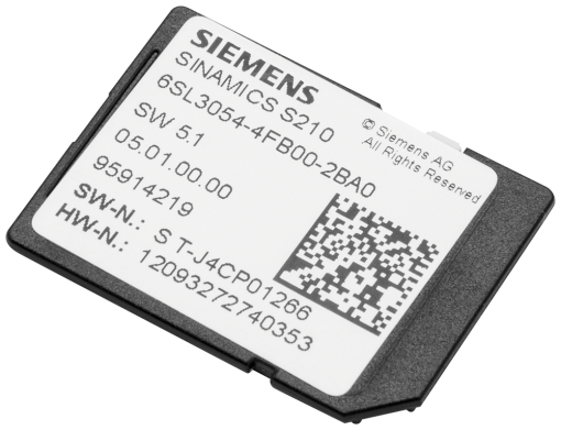 SINAMICS S210 SDCard V52 HF11
