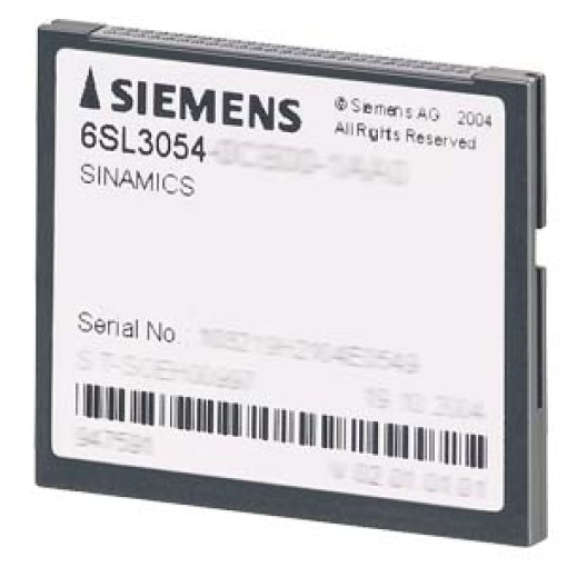 SINAMICS S120 CompactFlash card without performance expansion incl licensing
