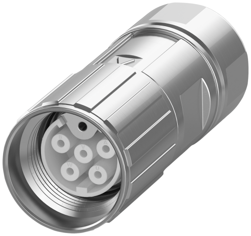 M17 Power connector with brake For S1FL2 SH4852 Contains 5 pcs