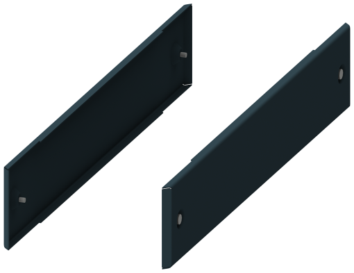 SIVACON S4 base cover side H 100 mm D 600 mm