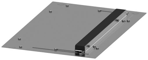 SIVACON S4 IP40 top plate with cable entry W 400 mm D 600 mm