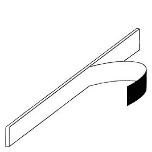 SIVACON S4 frame sealing strip 10x4 mm L55 m IP55