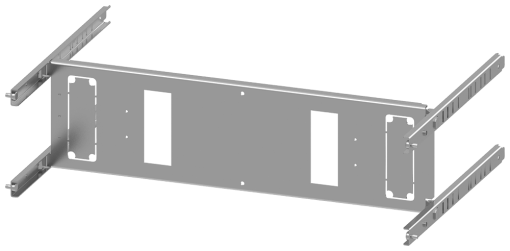 SIVACON S4 mounting panel 3VL13 up to 250 A 3pole plugin socket RCD module