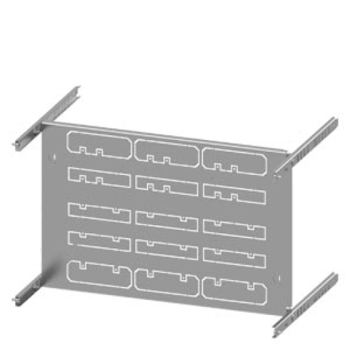 SIVACON S4 mounting panel 3VL1 up to 160 A 4pole fixedmounted H 350 mm W