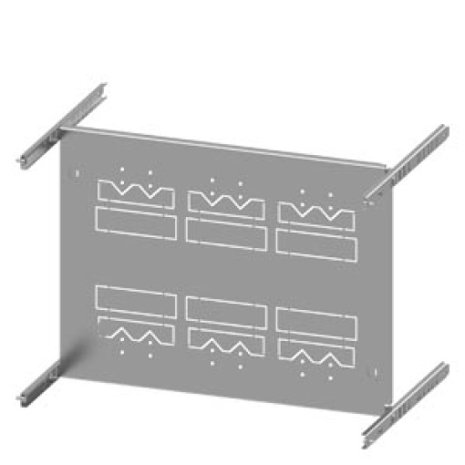 SIVACON S4 mounting panel 3VL4 up to 400 A 3pole fixedmounted plugin soc