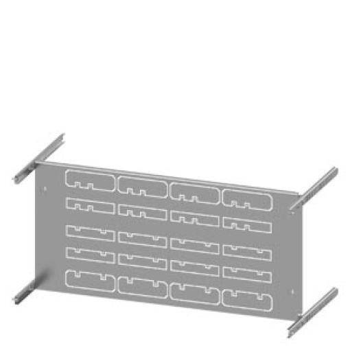 SIVACON S4 mounting panel 3VL1 up to 160 A 4pole fixedmounted H 350 mm W