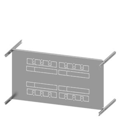 SIVACON S4 mounting panel 3VL5 up to 630 A 34pole fixedmountedpluginwi