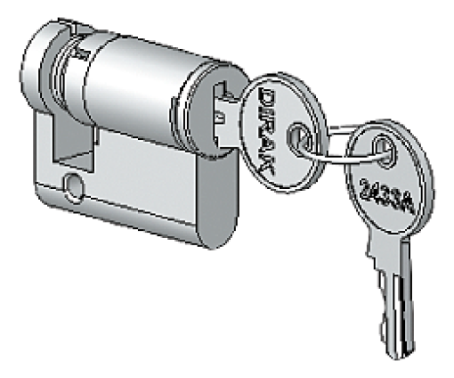 SIVACON S4 profile cylinder DIN 1825218254 8 x 45GR