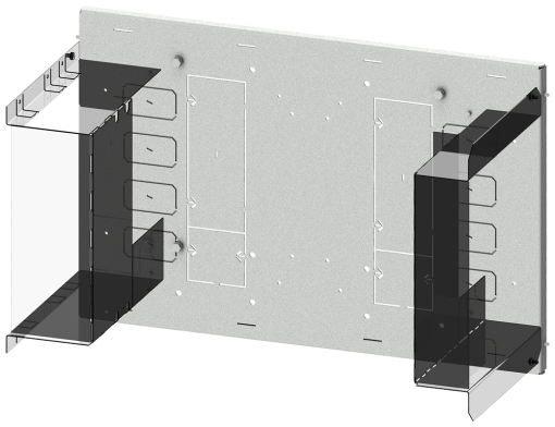 SIVACON S4 mounting panel 3VL68 up to 1600 A 3pole 4pole withdrawable H 