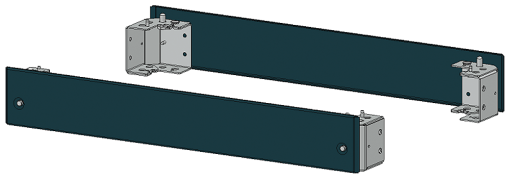 SIVACON S4 base corner pieces with cover H 100 mm W 1100 mm