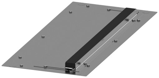 SIVACON S4 IP40 top plate with cable entry W 350 mm D 800 mm