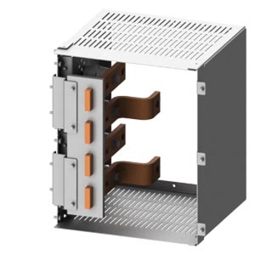 SIVACON S4 cable connection rear switch 3VL5 up to 630 A 4pole H 350 mm