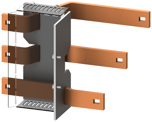 SIVACON S4 connection vertical busbar 3NP 1163 NH3 to 630 A
