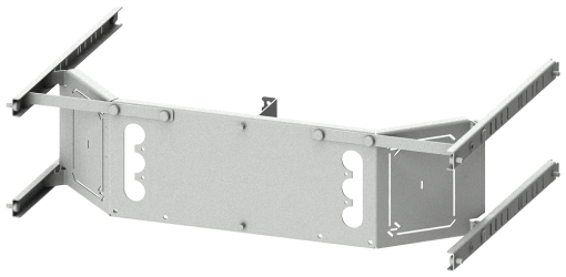 SIVACON S4 mounting panel 3VL2 and 3VL3 3pole fixedmounted through compart