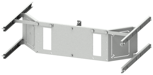 SIVACON S4 mounting panel 3VL1 up to 3VL3 3pole plugin version through com
