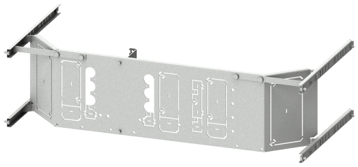 SIVACON S4 mounting panel 3VL2 and 3VL3 3 4pole fixedmounted through compa