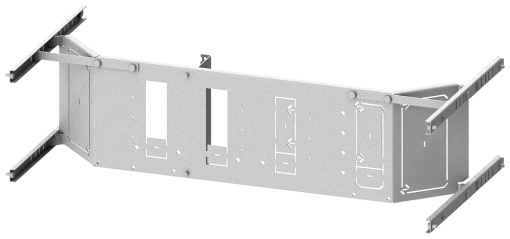 SIVACON S4 mounting panel 3VL1 up to 3VL3 4pole plugin version through com